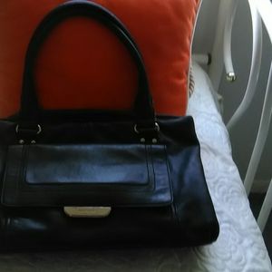 Kate Spade black leather bag
